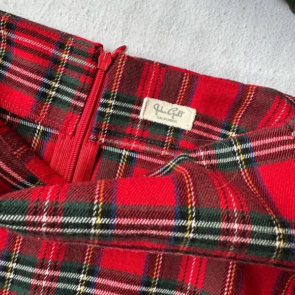 Red Plaid Brandy Melville Cara Skirt - Picture 9 of 15